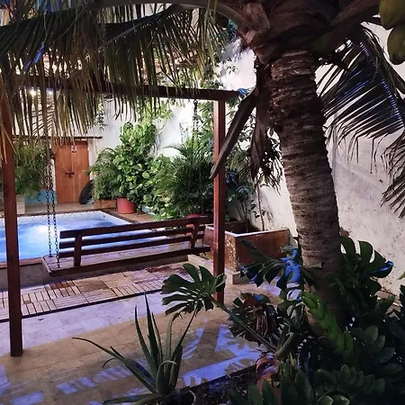 House In La Boquilla Facing The Sea With Air Conditioning And Wifi Сasa de vacaciones
