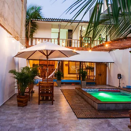 Сasa de vacaciones House In La Boquilla Facing The Sea With Air Conditioning And Wifi Cartagena